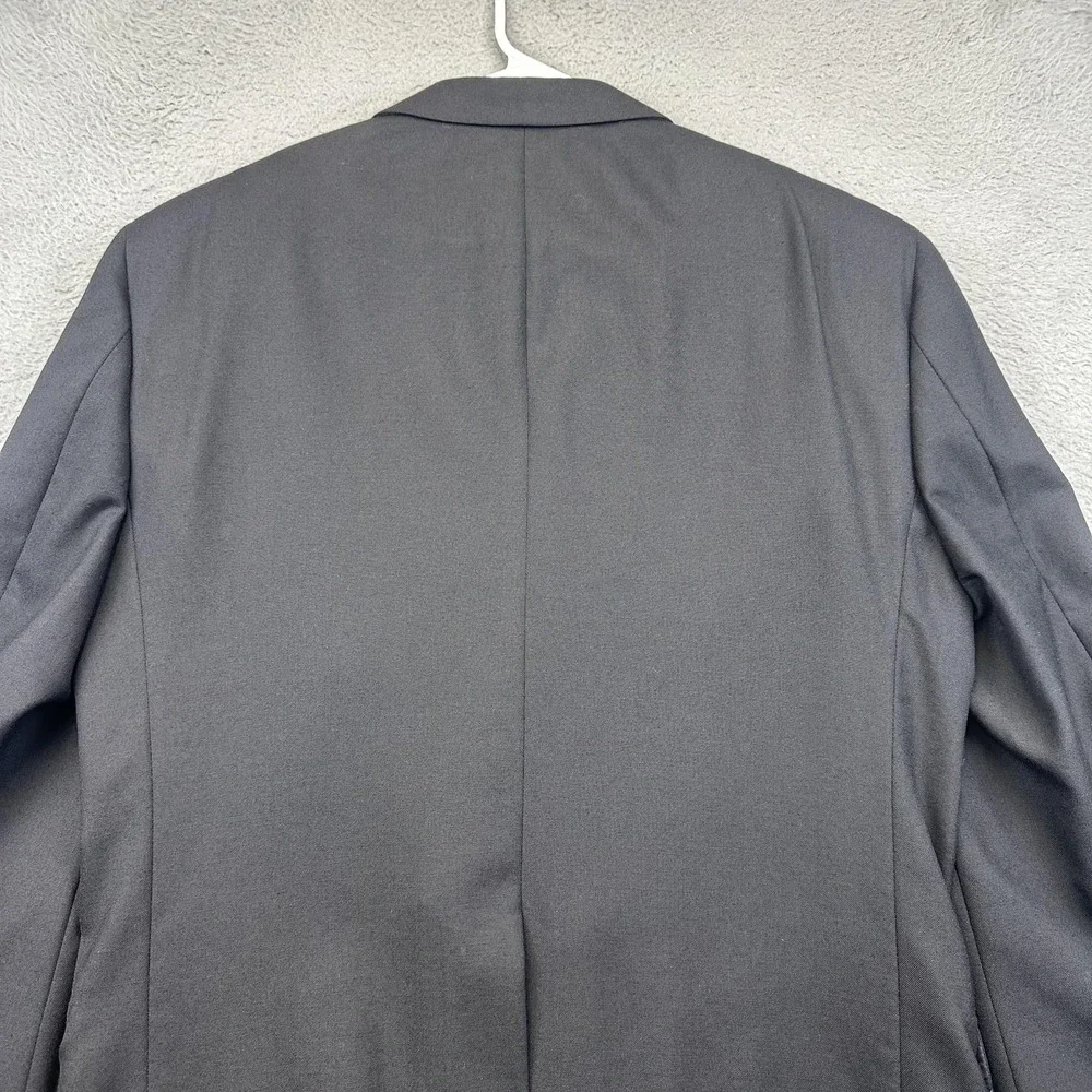 Pierre Balmain Blazer Mens 44 Black Wool Single Breasted Tuxedo Jacket Formal‎